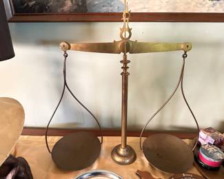 Brass scale 