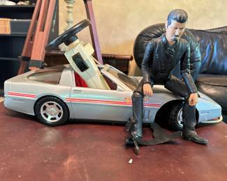 Johnny West action figure, Corvette model