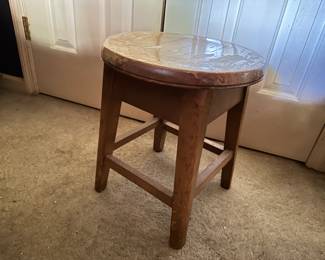 Wood stool