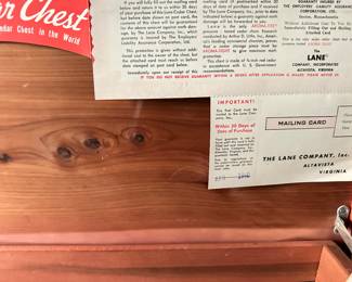 Lane cedar chest