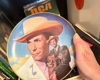 1993 Hank Williams Commemorative Collector's Plate