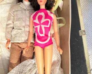 vintage Barbie dolls