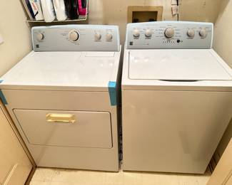 Kenmore washer and dryer