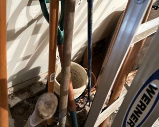 shovel, gardening tools