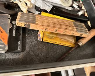 misc tools, wood folding rule