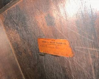 John D. Raab Chair Co Grand Rapids, Michigan