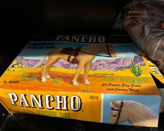 Pancho, a Johnny West Pony toy