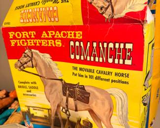 Fort Apache Fishers, Comanche horse toy
