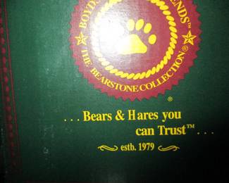 Bears & Hares Collectible figurines