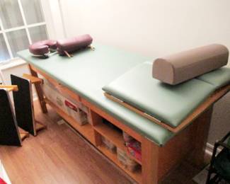 Professional massage and physical therapy table