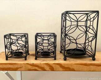 Set of 3 Candleholders