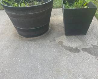 Two Outdoor Planters