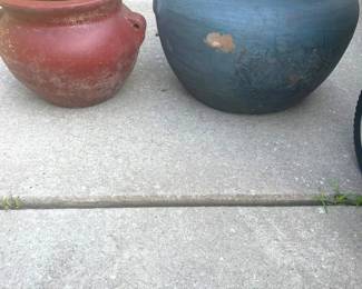 Two Terracotta Planters