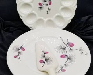 Allegheny Ware Wild Clover Dishware