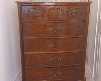 Basset 5-Drawer High Boy