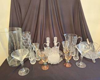 Krosno and Other Assorted Crystal