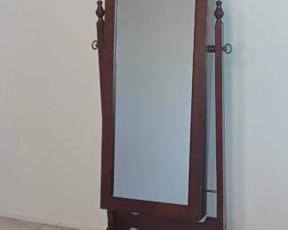 Mirrored Jewelry Armoire