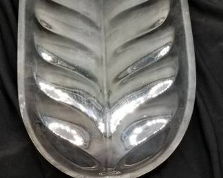 Vintage FB Rogers Oval Leaf Platter (5746)