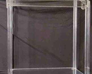 Vintage Lucite Towel Rack