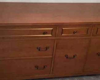 Vintage Wood Sideboard