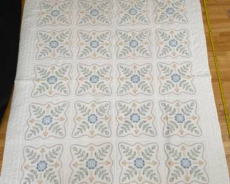 RL9- $30. Measures 90" x 75". 