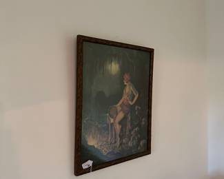 RA3 - $85. L. Goddard Print. Measures 17" x 21". 