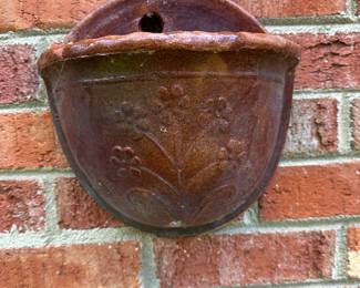 RP15 - $15 10" across and deep. Glazed Terra cotta. 