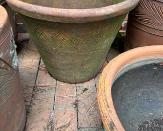 RP74 - $40. Tall Vintage Terra Cotta 