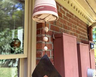 RP69 - $20. Pottery Bell Wind Chime. 