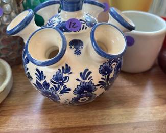 RD34 - $12 Blue & White Multi Vase