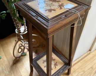 RF21 - $15. Plant Stand measures 9" square x 23.5" tall. 