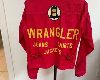 RC1 - $650. 1950s Wrangler Blue Bell Jacket. Size 38. Family history can trace this to a family bull rider in Texas in the 50s. 