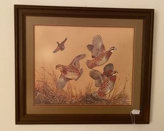 RA17 - $50. Duane Raver signed print. Measures 24" x 27.5. 