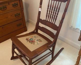 RF26 - $75 Rocker. Measures 40.5" floor to top of rocking chair. 