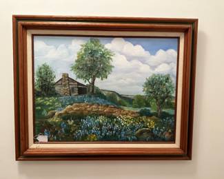 RA19 - $35. Original Painting. Measures 30" x 24". 