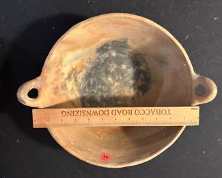 RD61 - $25 terra cotta pottery bowl. 