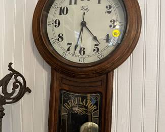 RD71 - $40 Regulator Wall Clock. 