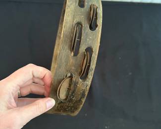 RD76 - $50 vintage tambourine. 