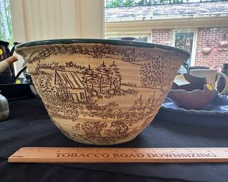 RD81 - $50. Pebbles Pottery Bowl 1996. 