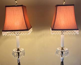 Lamps $100 pair, Tables $100 pair