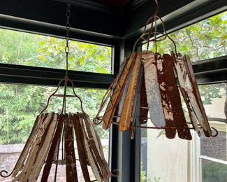 not sure how to say how cool these are...they hold candles - made of metal pieces...and are PERFECTION