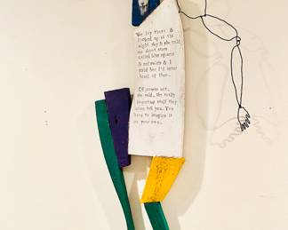 Flying Edna Sculpture