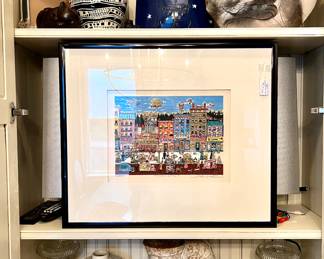 Charles Fazzino - Hester Street - signed limited edition - 3D art...amazing