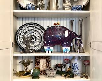 Michael Aram to local potters...books shelves are packed full of neat things...start thinking about holiday shopping!!