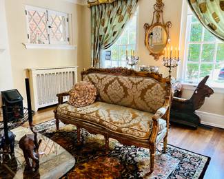 Louis XIV Sofa - 19th Century - 43" x 65" x 23"