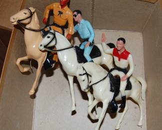 1950's Lone Ranger Toy Figures