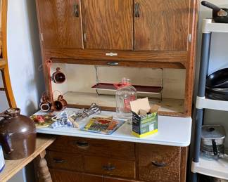 Antique Hoosier Cupboard