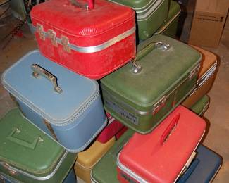 Many Vintage Overnight bags