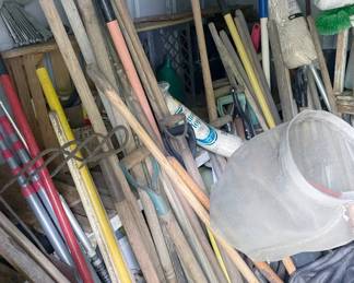 Lots of hand Yard Tools still to be sorted!