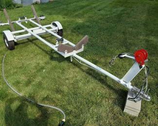 Nice Small Boat Trailer with Title... GREAT Condition Ready To Work!